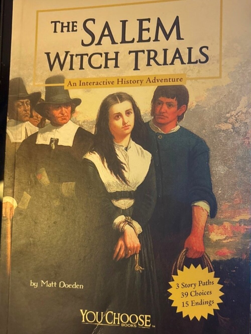 The Salem Witch Trials Interactive History Book By Matt Doeden New